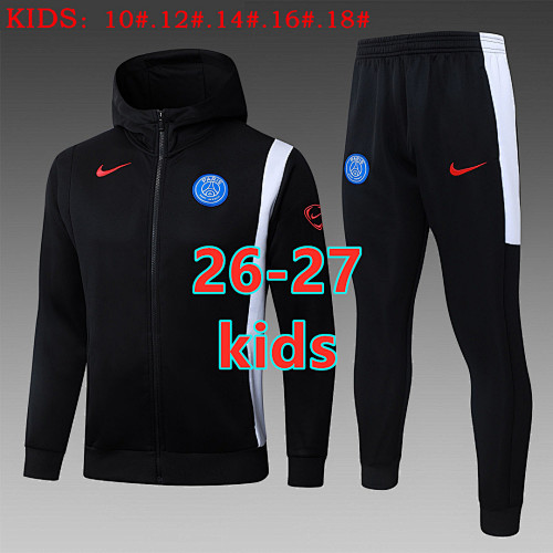 Balenciaga 26-27 Paris Psg Kids Long Zipper Jacket 10- 18