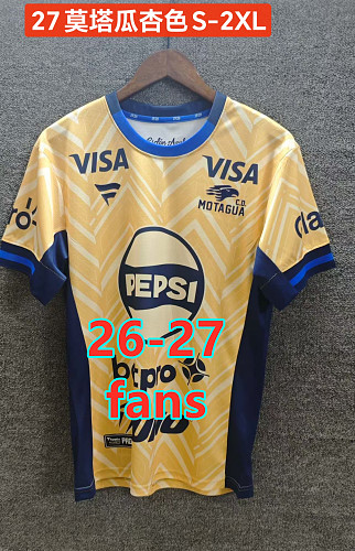 26-27 Motagua Fans Version Jersey S-2XL