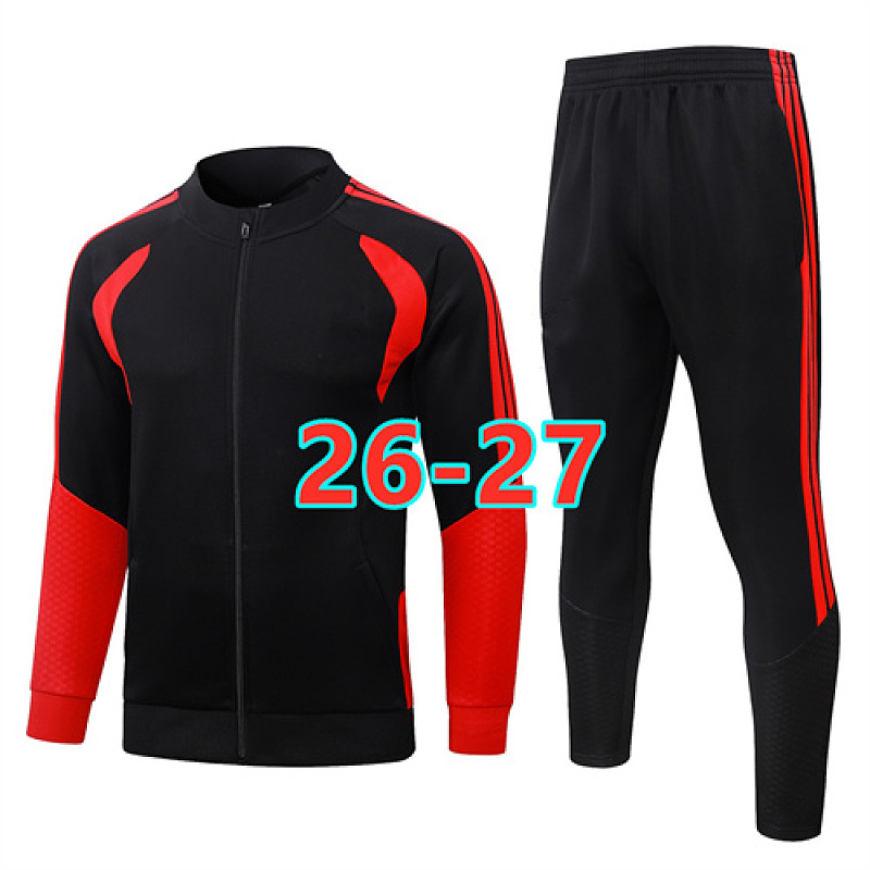 26-27 Manchester United Long Zipper Jacket S-2XL