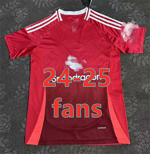 24-25 Manchester United Home Fans Version Jersey S-4XL