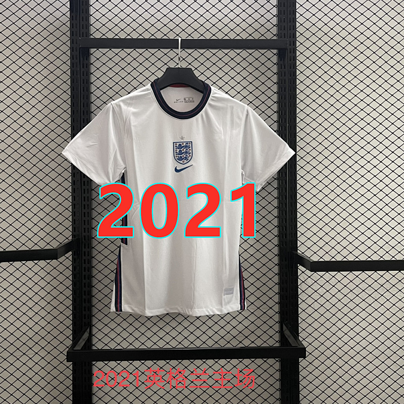 England Retro TopThai Quality Home Jersey S-2XL