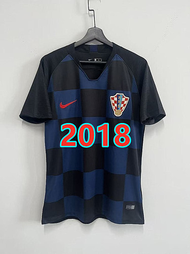Croatia Away Retro Jersey S-2XL