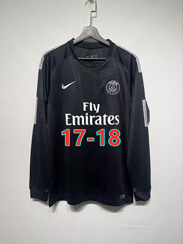 Balenciaga 17-18 Paris Psg Third Retro Long Sleeve Jersey S-2XL