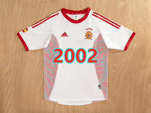Spain Away Retro Fans Version Jersey S-2XL
