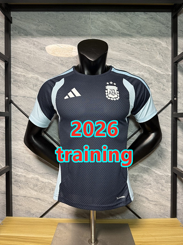Argentina Training Player Version Jersey S-2XL