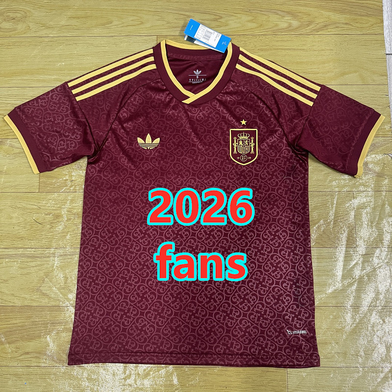 Spain Third Fans Jersey S-4XL