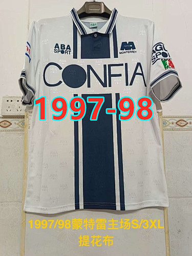 97-98 Monterrey Home Retro Jersey S-3XL