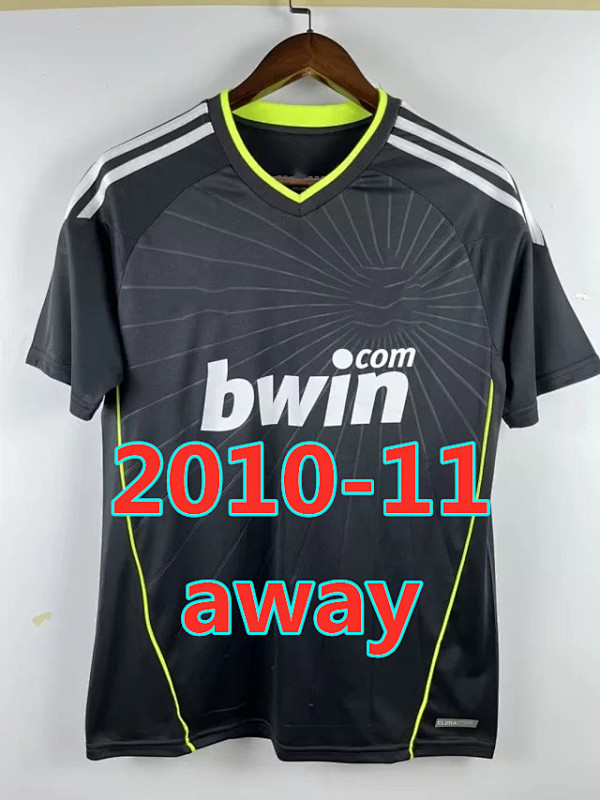 Real Madrid Retro Away Jersey S-2XL
