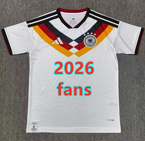 Germany Home Fans Version Jersey S-4XL