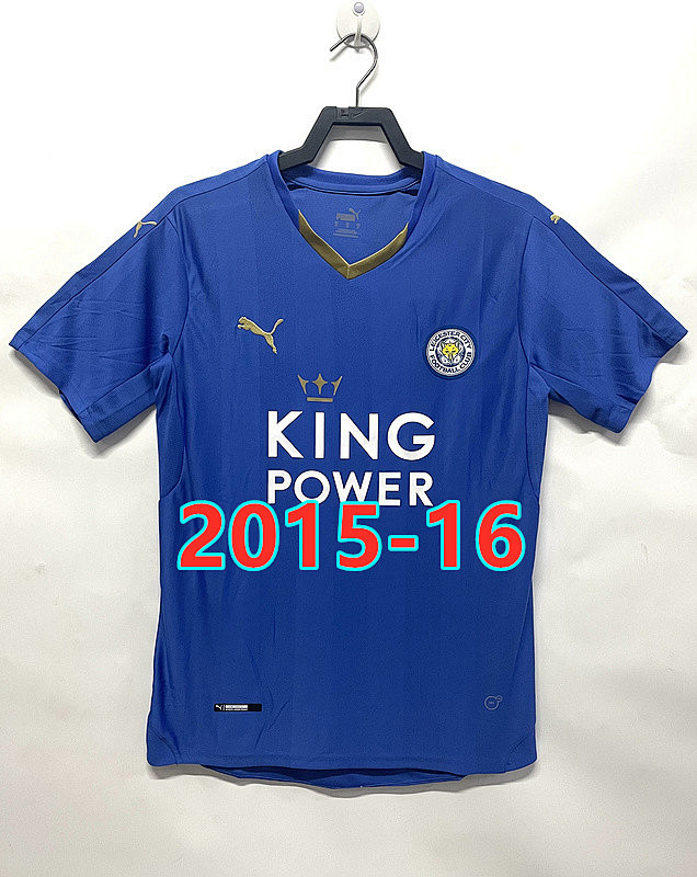 Leicester City Retro Home Jersey S-2XL