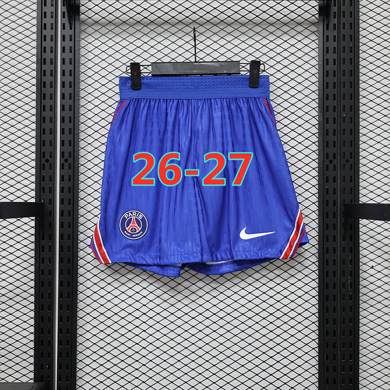 Balenciaga 26-27 Paris Psg Home Player Version Shorts S-3XL