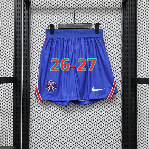 Balenciaga 26-27 Paris Psg Home Player Version Shorts S-3XL