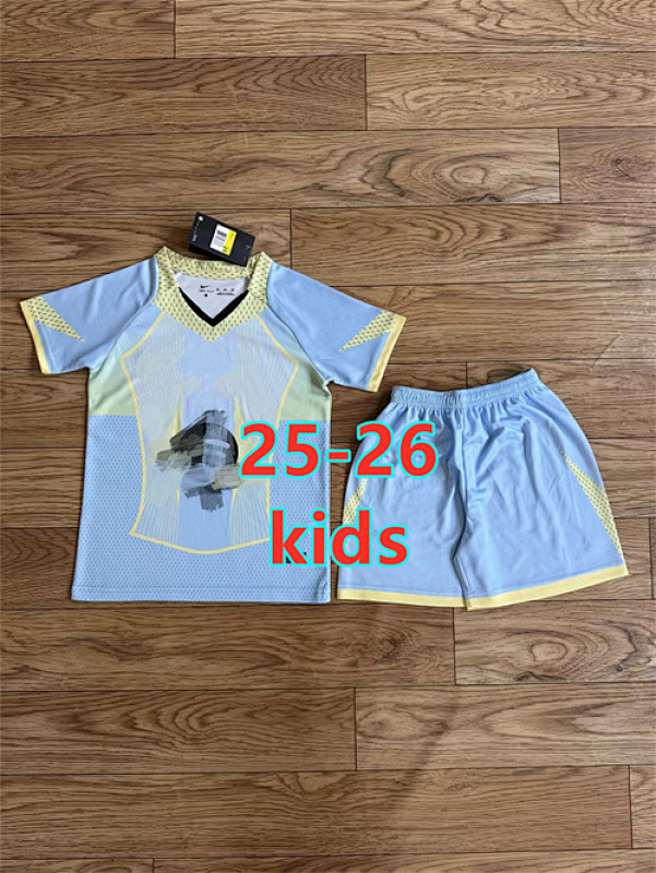 25-26 Barcelona Special Kids Jersey+shorts Kit 16 -28