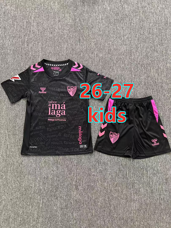 26-27 Malaga Third Kids Jersey+shorts Kit 16 -28