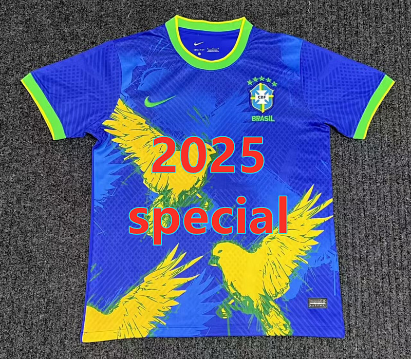 Brazil Special Fans Version Jersey S-2XL