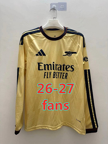 26-27 Arsenal Third Fans Long Jersey S-4XL