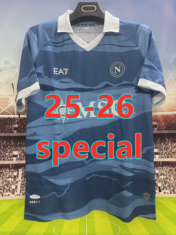 25-26 Napoli Special Fans Version Jersey S-2XL