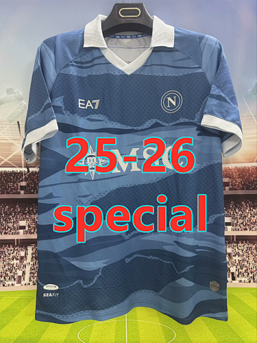 25-26 Napoli Special Fans Version Jersey S-2XL