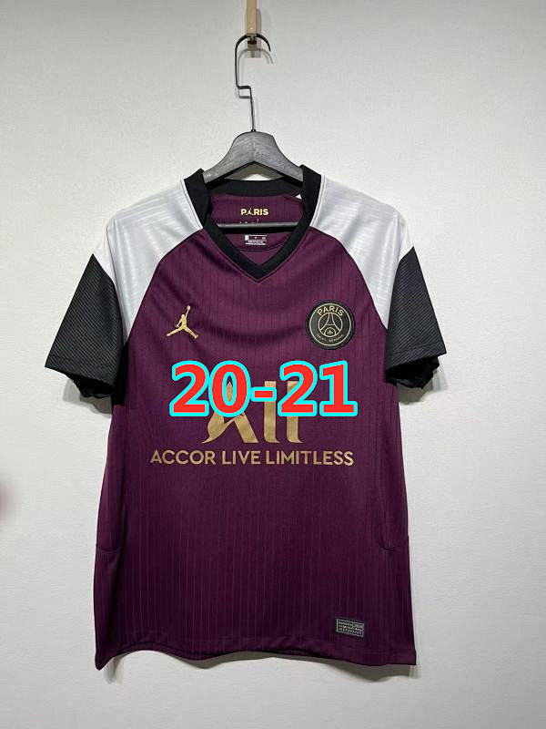 Balenciaga 20-21 Paris Psg Third Retro Jersey S-2XL