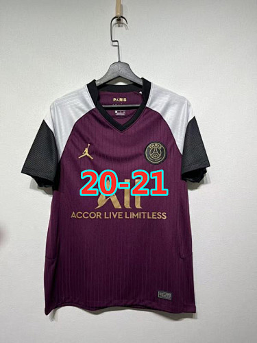 Balenciaga 20-21 Paris Psg Third Retro Jersey S-2XL