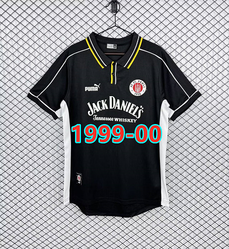 St. Pauli Away Retro Fans Version Jersey S-2XL