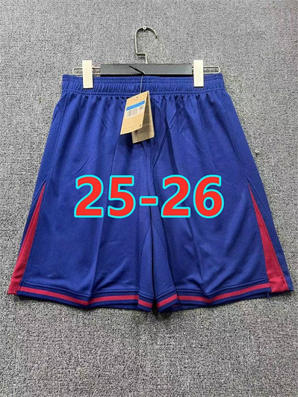25-26 Barcelona Home Shorts S-2XL