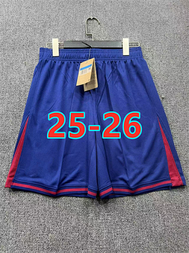 25-26 Barcelona Home Shorts S-2XL