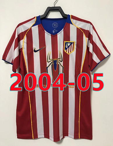 Atletico Madrid Retro TopThai Quality Home Jersey S-4XL