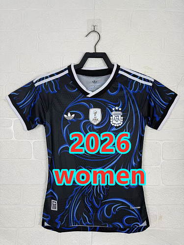 Argentina Away Women Player Version Jersey S-2XL