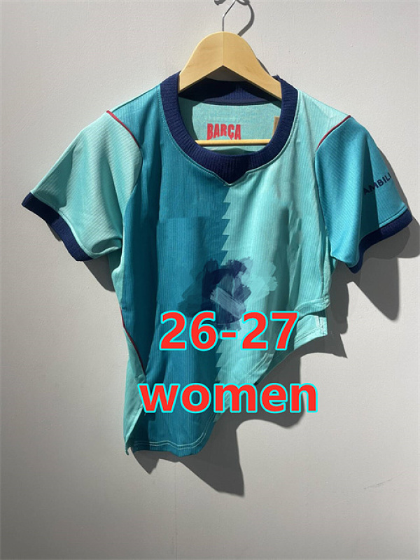 26-27 Barcelona Third Women Backslash Jersey S-2XL