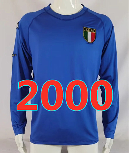 Italy Retro Home Long Sleeve Jersey S-2XL
