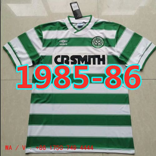Celtic Retro TopThai Quality Home Jersey S-2XL