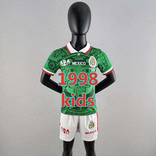 Mexico Retro Kids Home Jersey 16-28