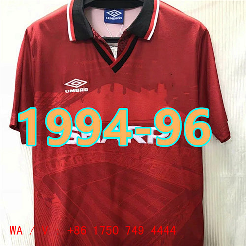 Manchester United Retro TopThai Quality Home Jersey S-2XL