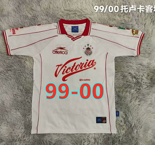 99-00 Toluca Away Retro Fans Version Jersey S-2XL