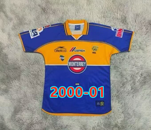 Tigres Uanl Away Retro Jersey S-2XL