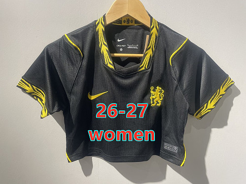 26-27 Chelsea Away Women Short Jersey S-2XL