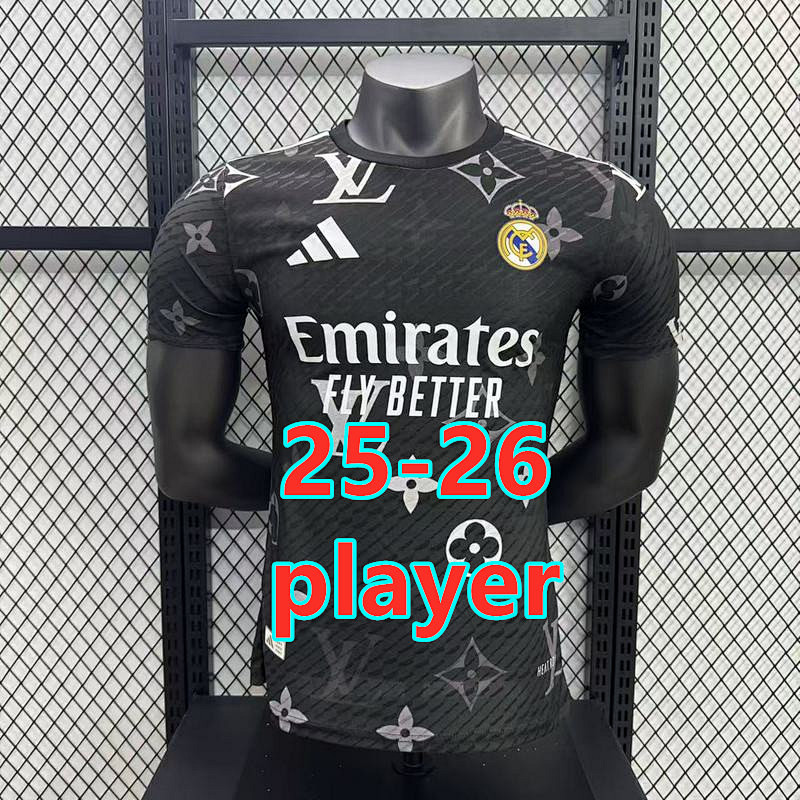 Louis Vuitton 25-26 Real Madrid Special Player Version Jersey S-2XL