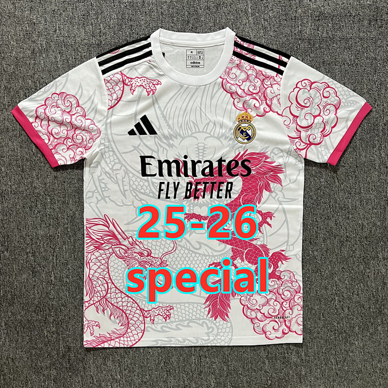 25-26 Real Madrid Special Fans Version Jersey S-2XL