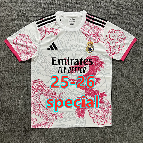 25-26 Real Madrid Special Fans Version Jersey S-2XL