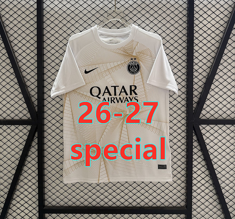 Balenciaga 26-27 Paris Psg Special Fans Version Jersey S-4XL