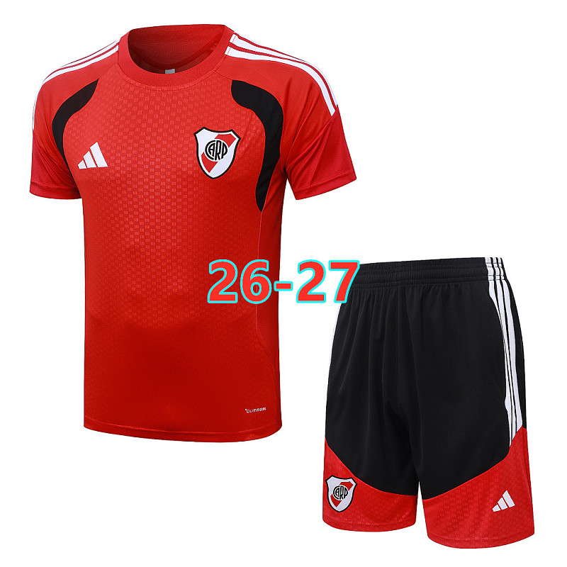 26-27 River Plate Short Sleeve Tracksuit S-2XL