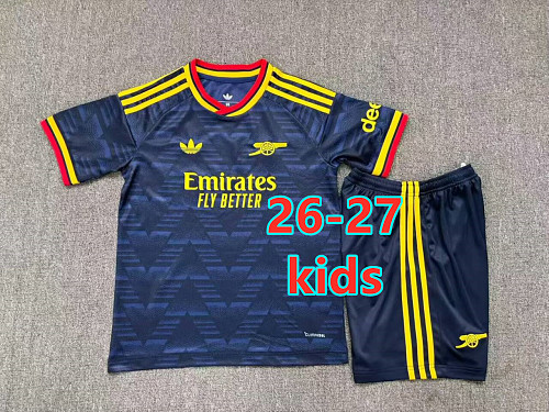 26-27 Arsenal Away Kids Jersey+shorts Kit 16 -28
