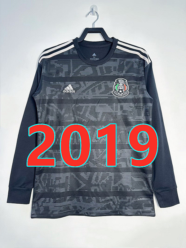 Mexico Home Retro Long Jersey S-2XL