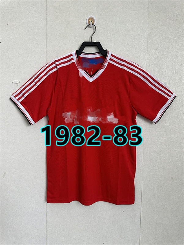 Manchester United Home Retro Fans Version Jersey S-2XL