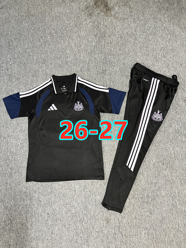 26-27 Newcastle United Polo Short+pants Tracksuit S-3XL Polo