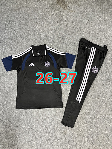26-27 Newcastle United Polo Short+pants Tracksuit S-3XL Polo
