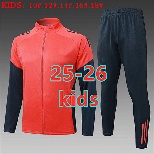 25-26 Bayern Kids Long Zipper Jacket Kit 10- 18