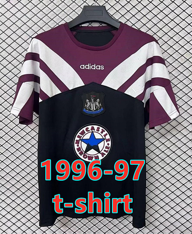 Newcastle United Retro Fans Version T-shirt S-4XL T