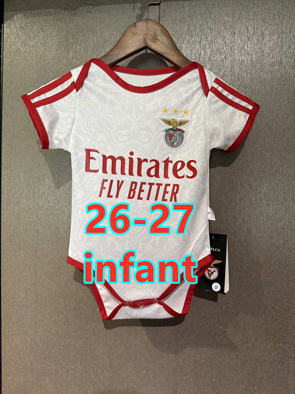 26-27 Benfica Away Infant Jersey 9M-12M BB